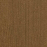 5-Tier Book Cabinet Brown 100x30x175 cm Solid Wood Pine