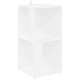 Corner Cabinet White 33x33x67cm Engineered Wood - Front View