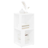 Corner Cabinet White 33x33x67cm Engineered Wood - Side View