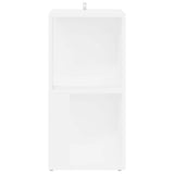 Corner Cabinet White 33x33x67cm Engineered Wood - Rear View