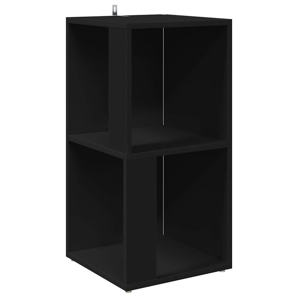 Corner Cabinet Black 33x33x67 cm Engineered Wood