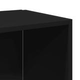 Corner Cabinet Black 33x33x67 cm Engineered Wood