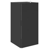 Corner Cabinet Grey 33x33x67 cm Engineered Wood - Rear View