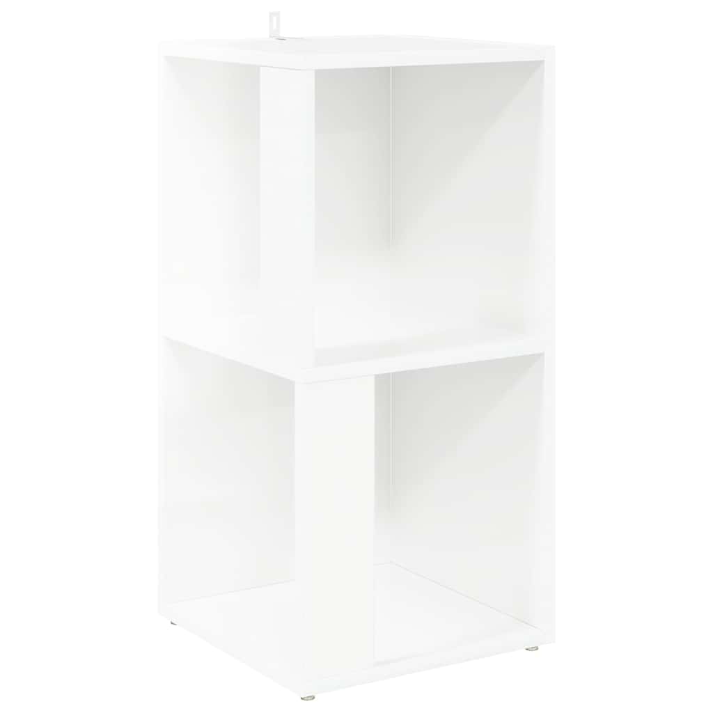 Corner Cabinet High Gloss White 33x33x67 cm Engineered Wood