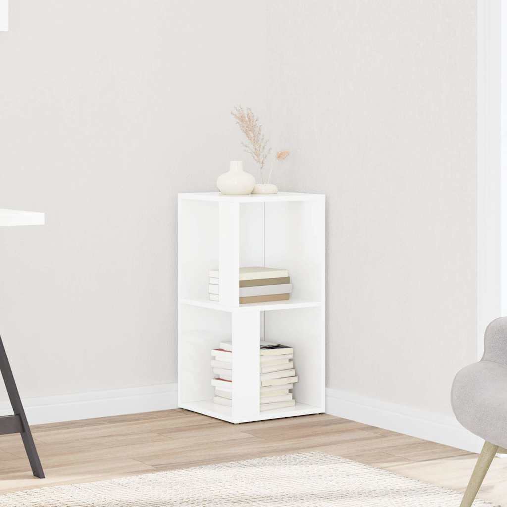Corner Cabinet High Gloss White 33x33x67 cm Engineered Wood