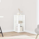 Corner Cabinet High Gloss White 33x33x67 cm Engineered Wood