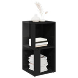 Corner Cabinet High Gloss Black 33x33x67 cm Engineered Wood