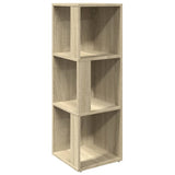 Corner Cabinet Sonoma Oak 33x33x100 cm Engineered Wood - Front View