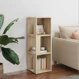 Corner Cabinet Sonoma Oak 33x33x100 cm Engineered Wood - Side View