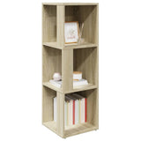 Corner Cabinet Sonoma Oak 33x33x100 cm Engineered Wood - Rear View