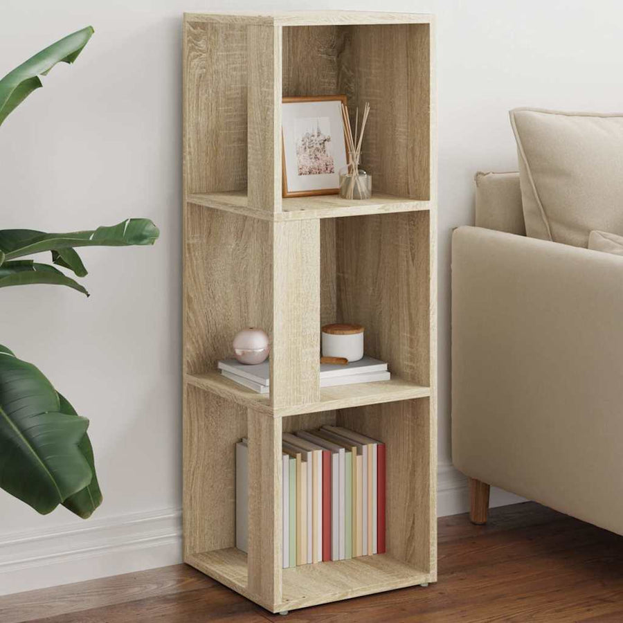 Corner Cabinet Sonoma Oak 33x33x100 cm Engineered Wood