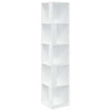 Corner Cabinet White 33x33x164.5 cm Engineered Wood