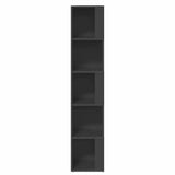 Corner Cabinet Grey 33x33x164.5 cm Engineered Wood