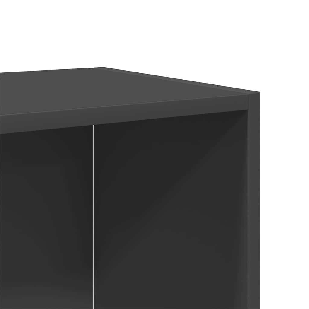Corner Cabinet Grey 33x33x164.5 cm Engineered Wood