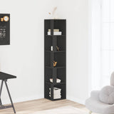 Corner Cabinet Grey 33x33x164.5 cm Engineered Wood