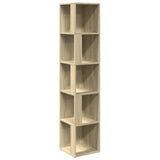 Corner Cabinet Sonoma Oak 33x33x164.5 cm Engineered Wood
