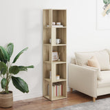 Corner Cabinet Sonoma Oak 33x33x164.5 cm Engineered Wood
