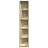 Corner Cabinet Sonoma Oak 33x33x164.5 cm Engineered Wood