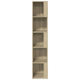 Corner Cabinet Sonoma Oak 33x33x164.5 cm Engineered Wood