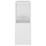 Book Cabinet White 60x24x63 cm Engineered Wood