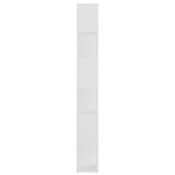 Book Cabinet Room Divider White 60x24x186 cm