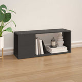 TV Cabinet High Gloss Grey 80x24x32 cm Engineered Wood
