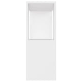 TV Cabinet White 80x24x63 cm Engineered Wood