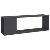 TV Cabinet Grey 100x24x32 cm Engineered Wood