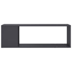 TV Cabinet Grey 100x24x32 cm Engineered Wood