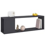 TV Cabinet Grey 100x24x32 cm Engineered Wood