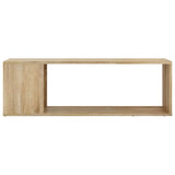TV Cabinet Sonoma Oak 100x24x32 cm Engineered Wood - Side View