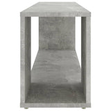 TV Cabinet Concrete Grey 100x24x32 cm Engineered Wood - Top-Down View