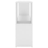 Book Cabinet White 100x24x63 cm Engineered Wood