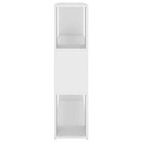 Book Cabinet Room Divider White 100x24x94 cm