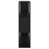 Book Cabinet Room Divider Black 100x24x94 cm