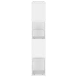 Book Cabinet Room Divider White 100x24x124 cm