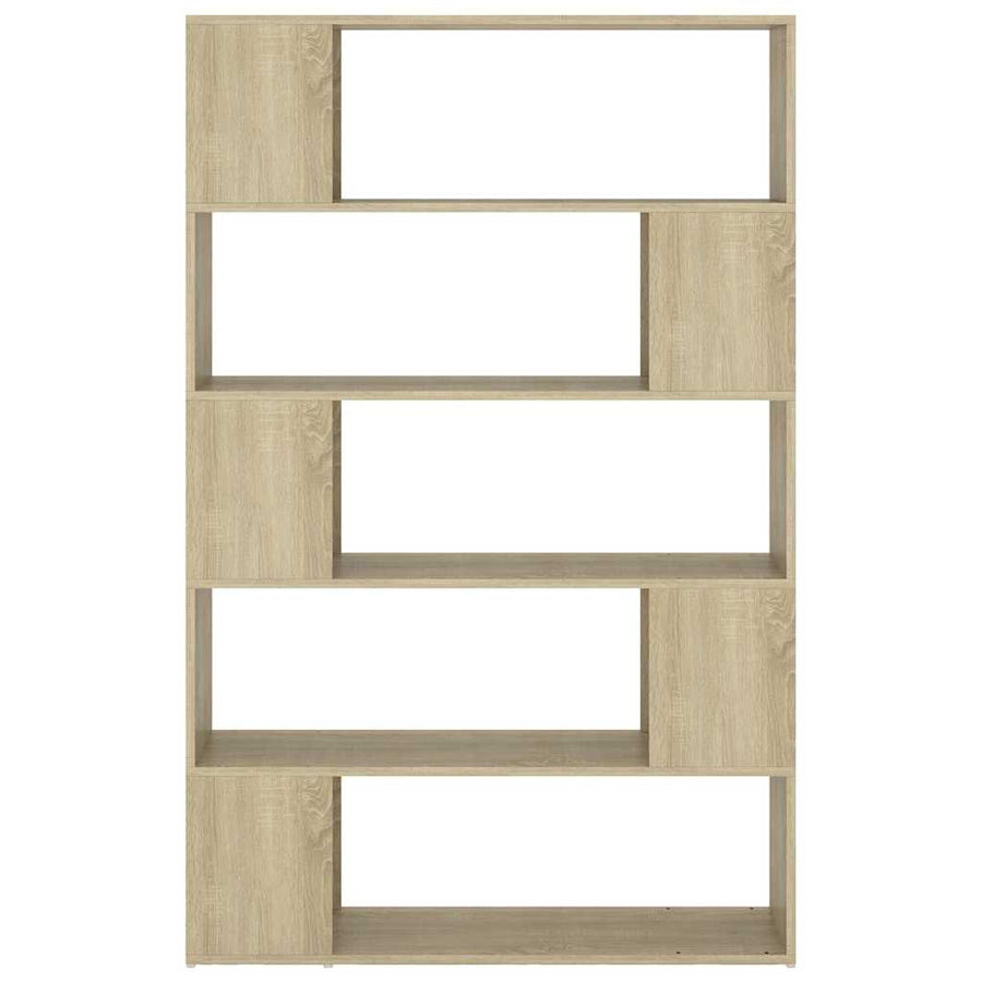 Book Cabinet Room Divider Sonoma Oak 100x24x155 cm