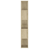 Book Cabinet Room Divider Sonoma Oak 100x24x155 cm Engineered Wood