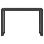 Computer Desk Black 110x60x73 cm Engineered Wood
