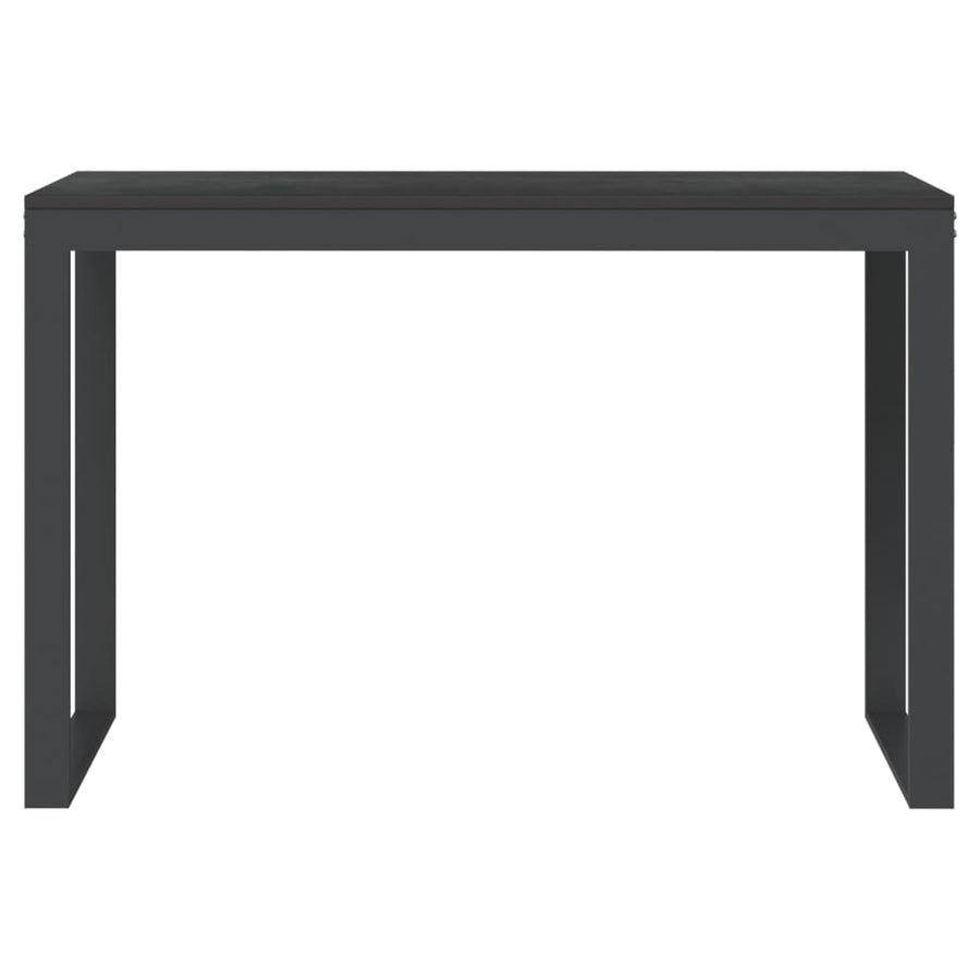 Computer Desk Black 110x60x73 cm Engineered Wood