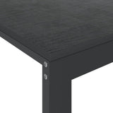 Computer Desk Black 110x60x73 cm Engineered Wood - Top-Down View