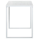 Computer Desk White 110x60x73 cm Engineered Wood