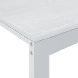 Computer Desk White 110x60x73 cm Engineered Wood - 45-Degree Angle