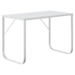 Computer Desk White 110x60x73 cm Engineered Wood