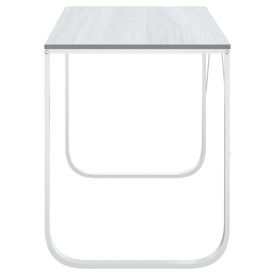 Computer Desk White 110x60x73 cm Engineered Wood