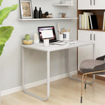 Computer Desk White 110x60x73 cm Engineered Wood