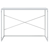 Computer Desk White 110x60x70 cm Engineered Wood