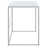 Computer Desk White 110x60x70 cm Engineered Wood