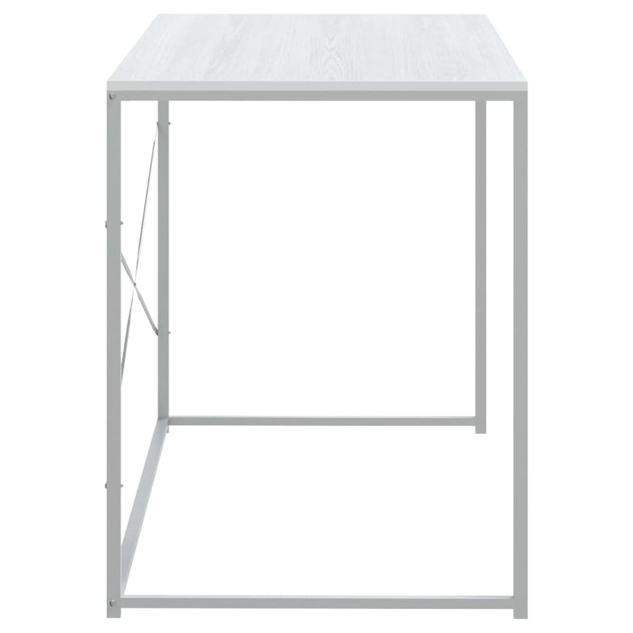 Computer Desk White 110x60x70 cm Engineered Wood