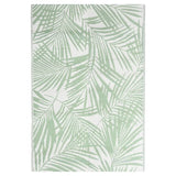 Outdoor Rug ARAKIL Green 160x230 cm PP - Front View